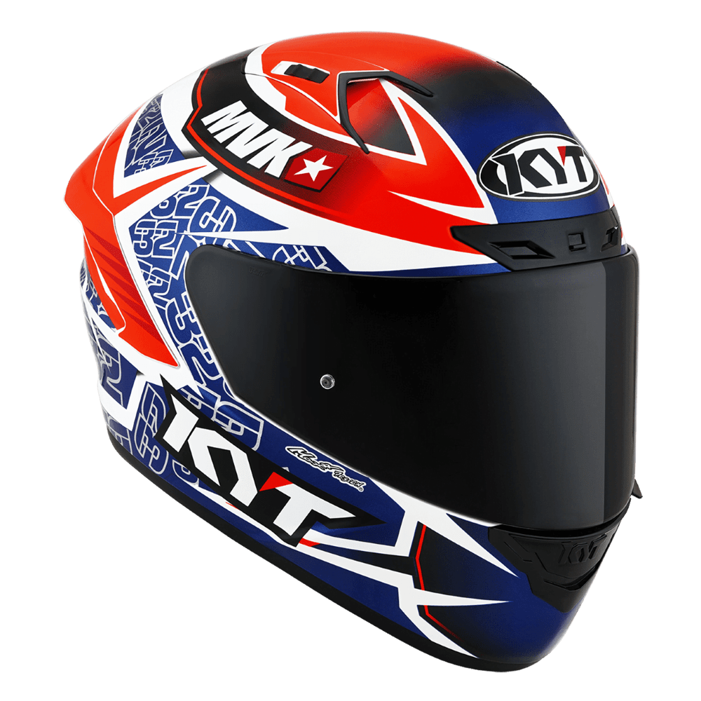 KYT NX RACE Balance Orange Blue image