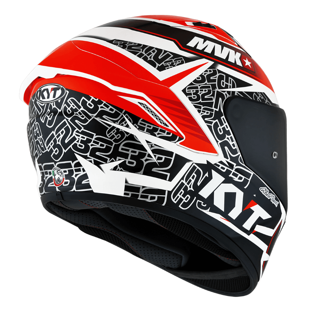 KYT NX RACE Balance Red Gun Metal image