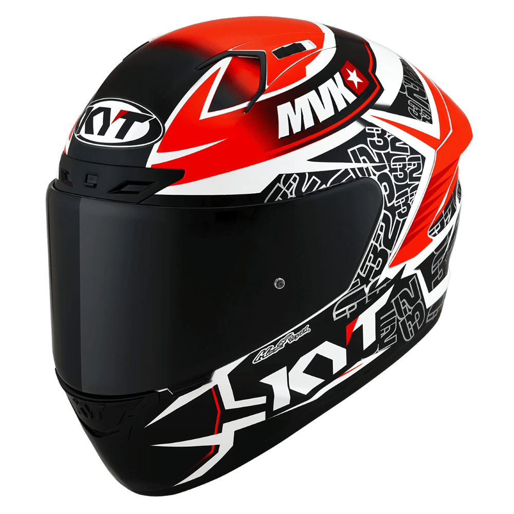 KYT NX RACE Balance Red Gun Metal image