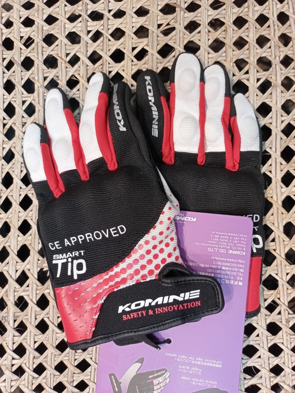 Komine Full Finger Gloves image