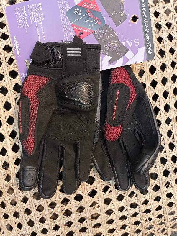 Komine Motorcycle Full Finger Gloves image