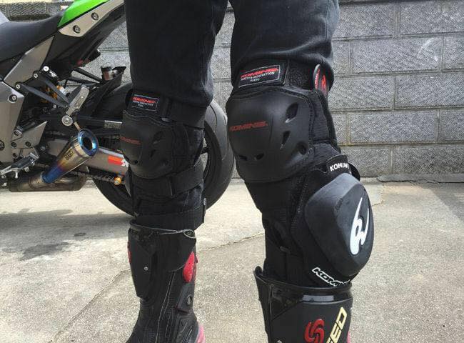 Komine SK-652 Toge-Hiza-Kozo Racing Plus Leg Guard image