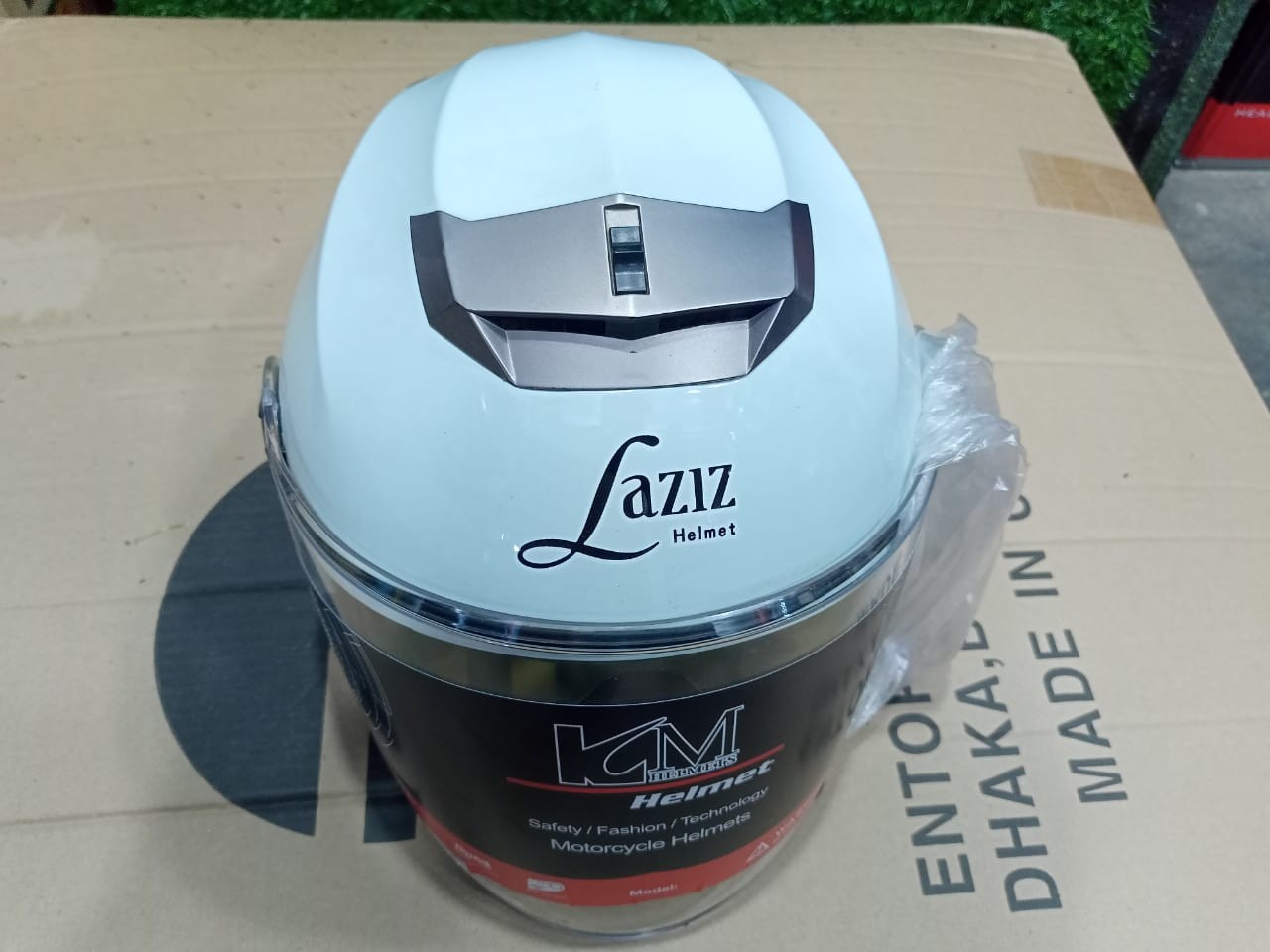 LAZIZ Half Face Helmet image