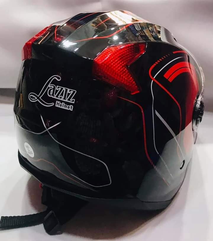 LAZIZ Half Face Helmet image