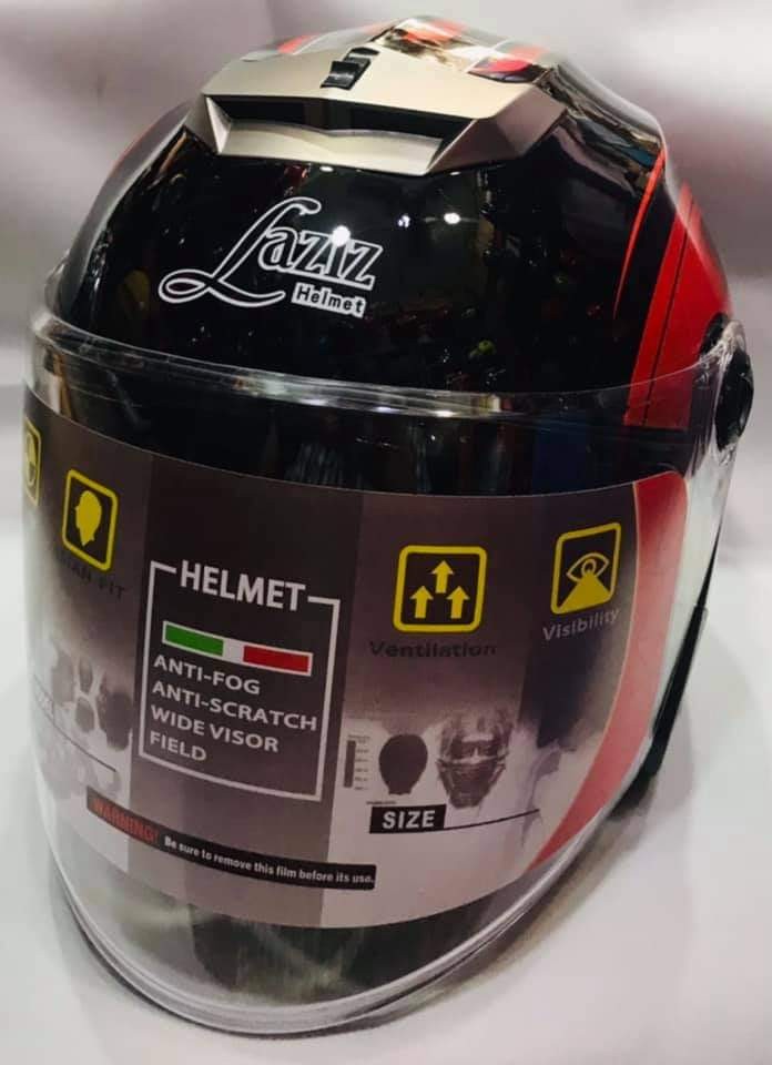 LAZIZ Half Face Helmet image