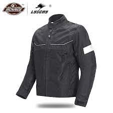 LYSCHY Motorbike Riding Jacket Breathable Jacket For Motorcycle Moto Cross Summer Moto Clothing image