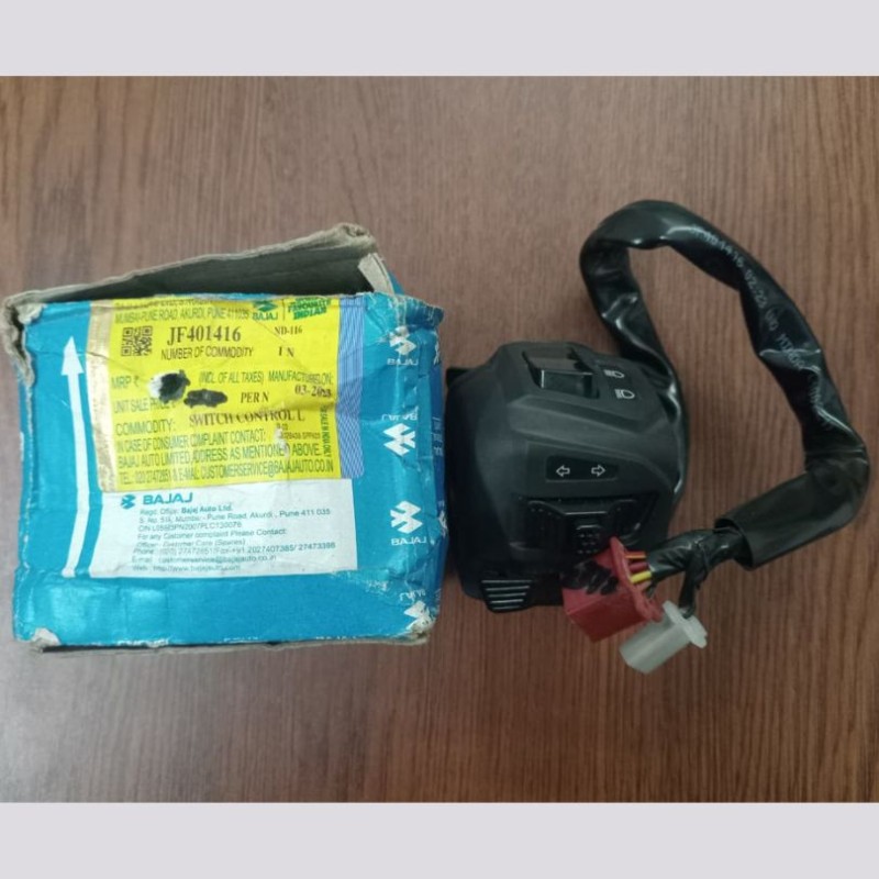Left Side Switch Chapa Pulsar NS 160 CC ABS SWITCH CONTROLL JF401416 image