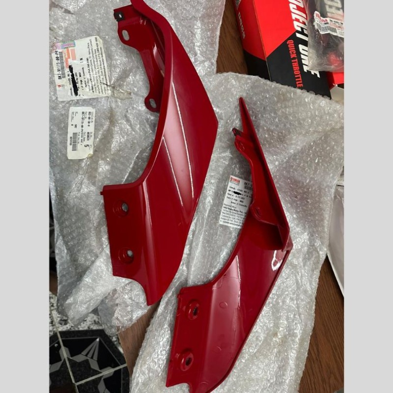 Back Panel R15 V3 Indian, COVER SIDE 3 /4 DPBMY BKI-XF73-00 -- PO BK7-XF174-00-P0 image