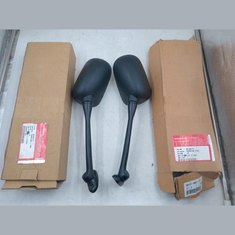 Looking Glass Honda CBR Indian, MIRROR ASSY BLACK L - 88120KYJ711, R - 88110KYJ711 image