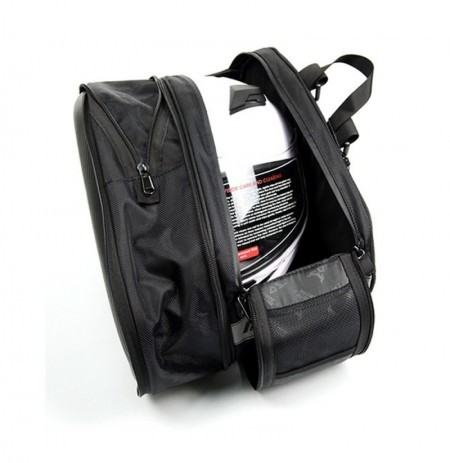 MOTOCENTRIC Motorcycle Motocross Helmet Bag Large Capacity Waterproof Riding Luggage Saddlebags image