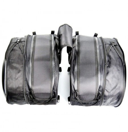 MOTOCENTRIC Motorcycle Motocross Helmet Bag Large Capacity Waterproof Riding Luggage Saddlebags image