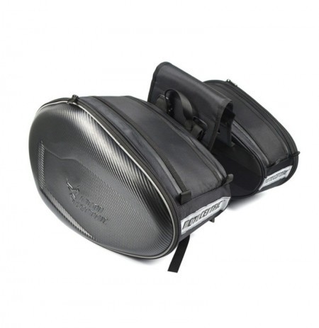 MOTOCENTRIC Motorcycle Motocross Helmet Bag Large Capacity Waterproof Riding Luggage Saddlebags image