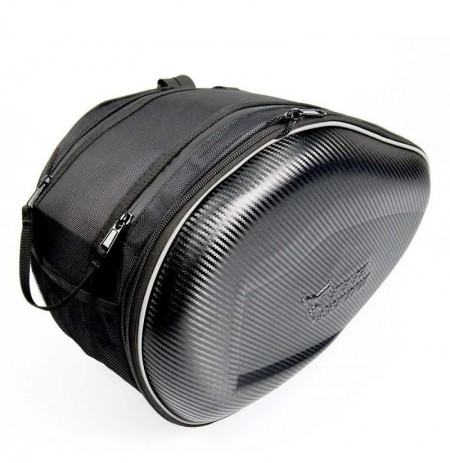 MOTOCENTRIC Motorcycle Motocross Helmet Bag Large Capacity Waterproof Riding Luggage Saddlebags image