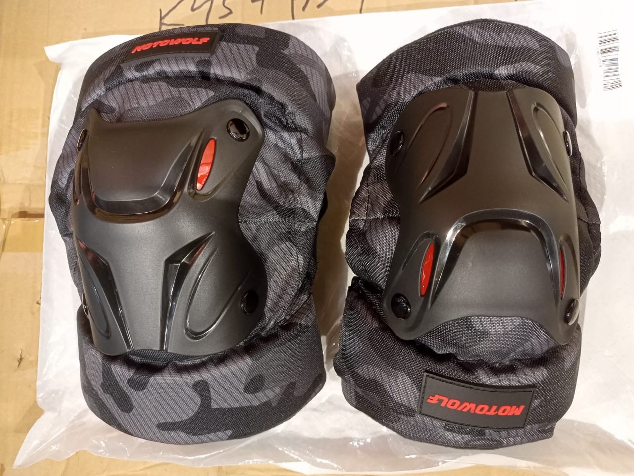 MOTOWOLF Motorcycle Protective Gear Motor Rider Knee & Elbow Guard image