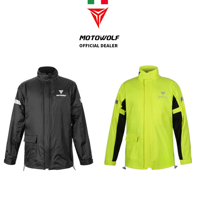 MOTOWOLF 100% Waterproof Ropa Impermeable Moto Raincoat For Riders (MDL0401 V1) image