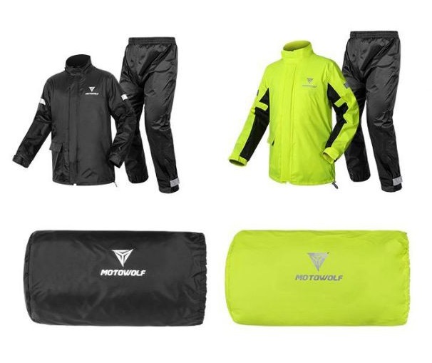 MOTOWOLF 100% Waterproof Ropa Impermeable Moto Raincoat For Riders (MDL0401 V1) image