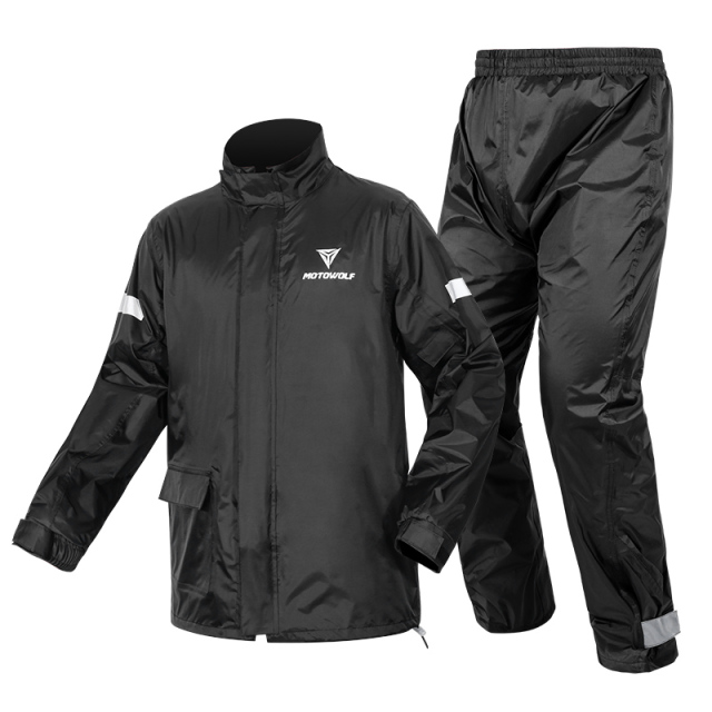 MOTOWOLF 100% Waterproof Ropa Impermeable Moto Raincoat For Riders (MDL0401 V1) image