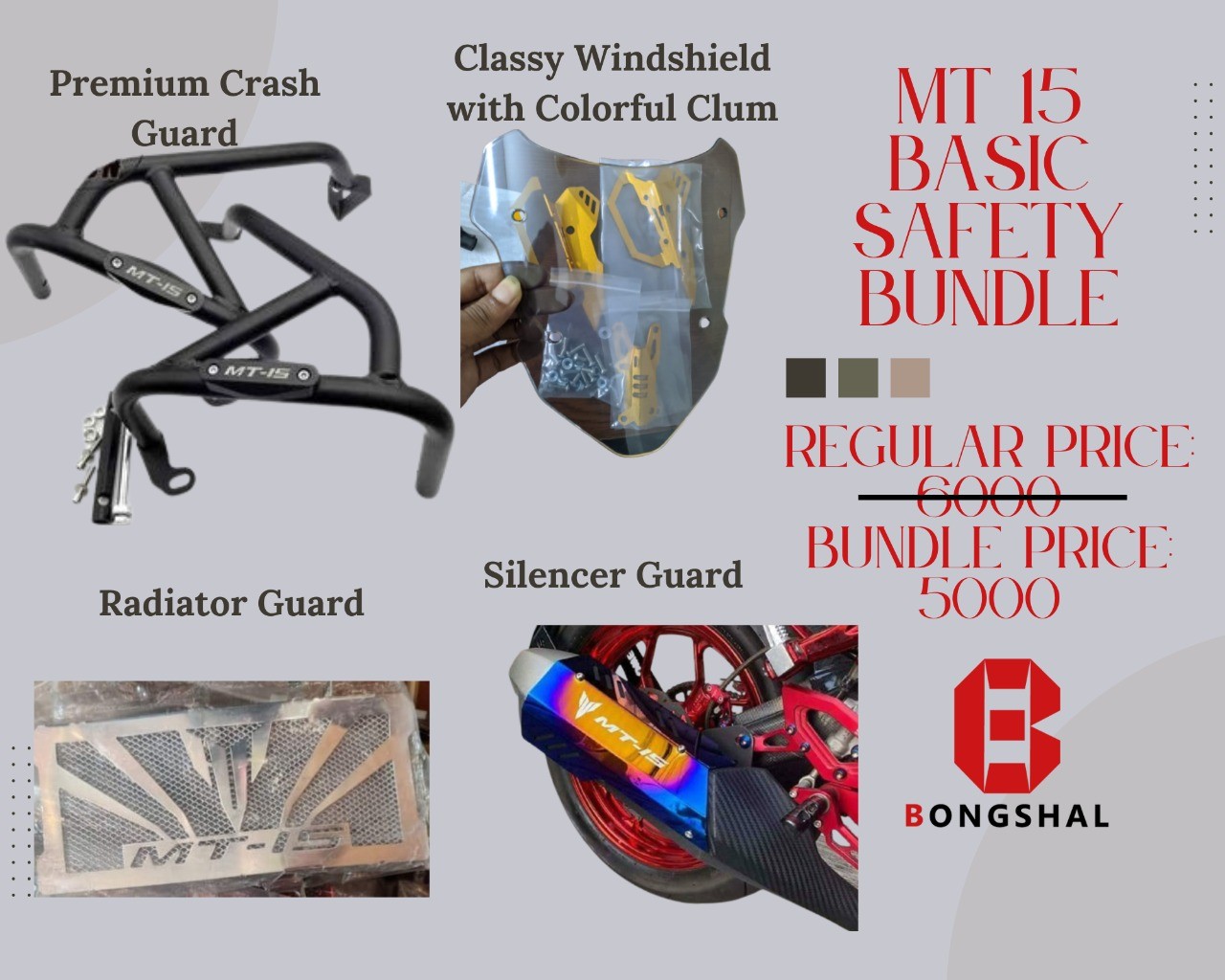 MT 15 Basic Safety Bundle for starters image