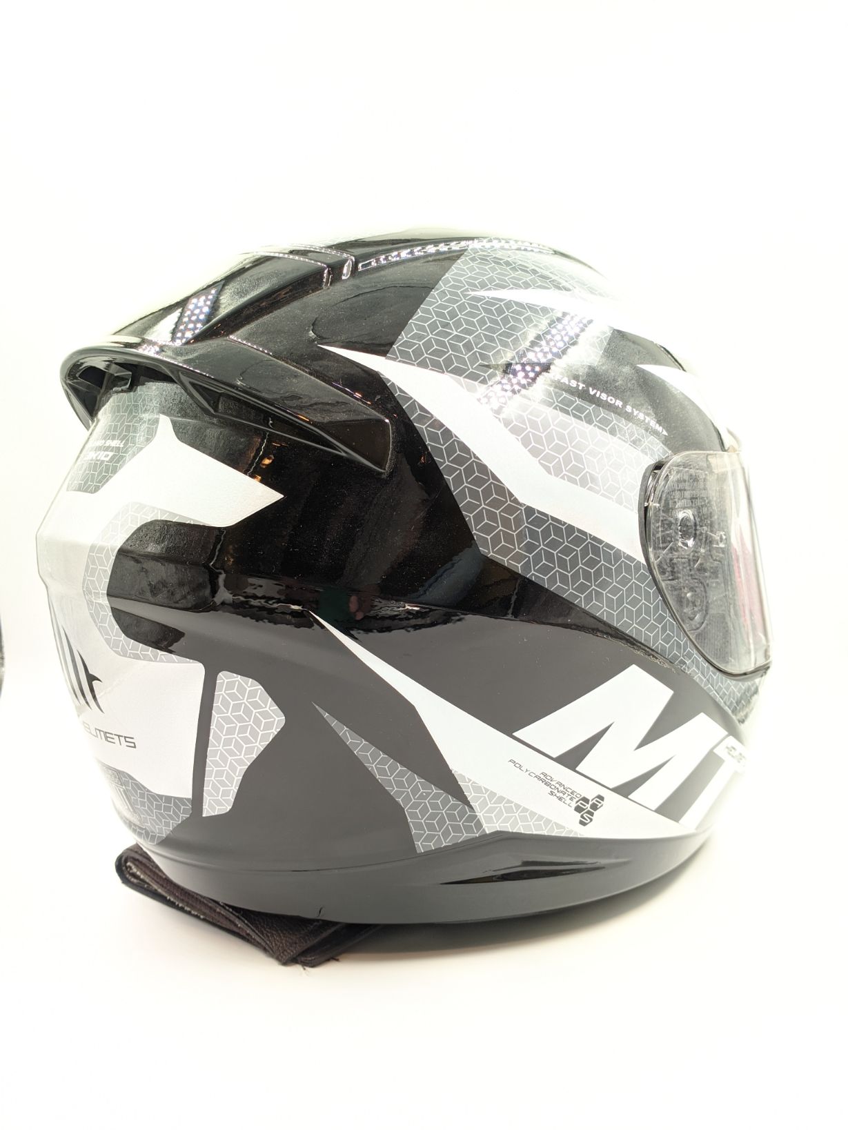 MT Ashes Full Face Black & Ash image