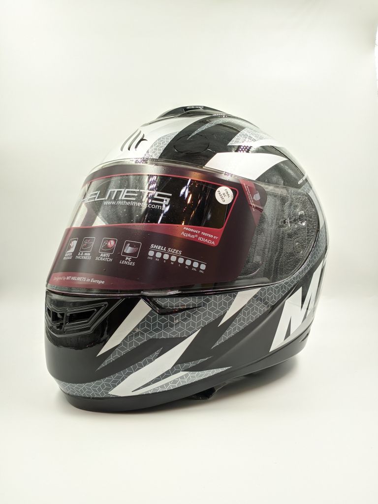 MT Ashes Full Face Black & Ash image