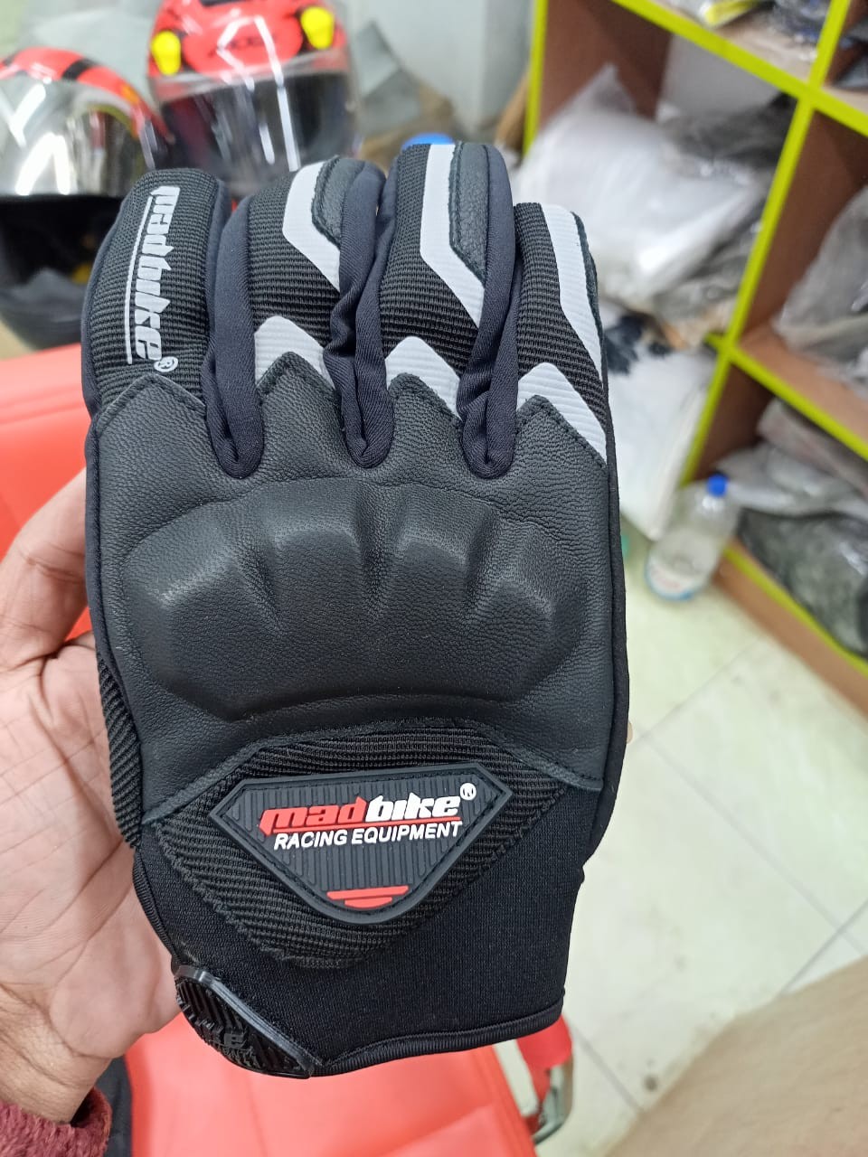 Madbike Racing Full Finger Gloves image