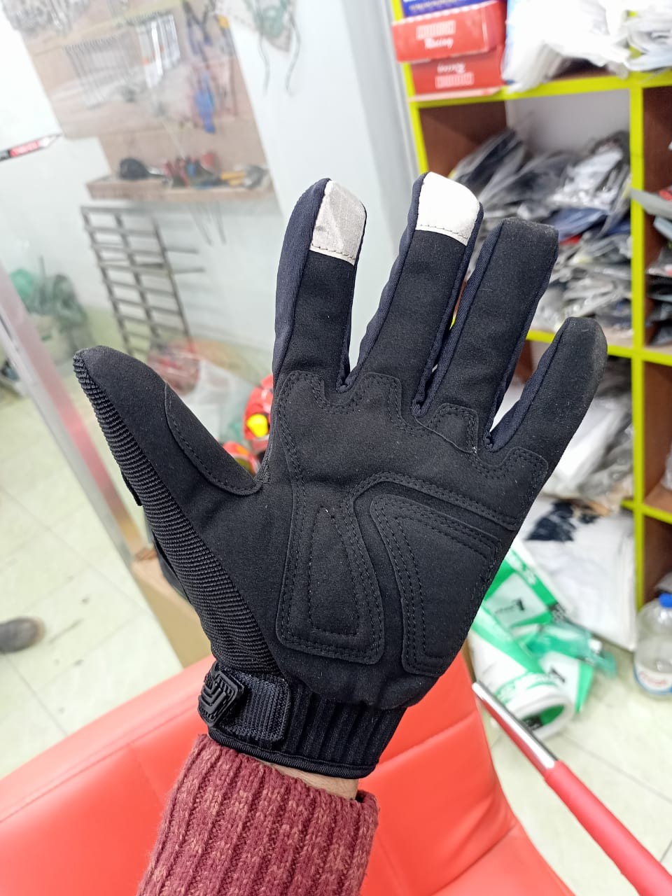 Madbike Racing Full Finger Gloves image