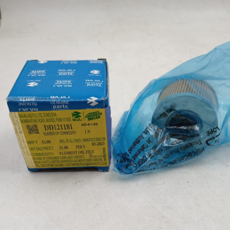 Mobil Filter Pulsar NS 160, Element Oil Filt DD121181 image