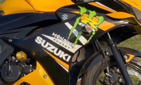 Monster Sticker for GsxR 150 image