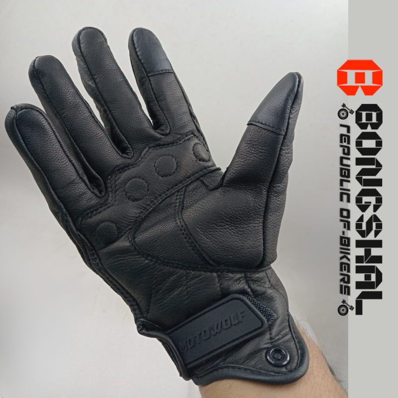 Motowolf Leather Gloves MDL 0302 image