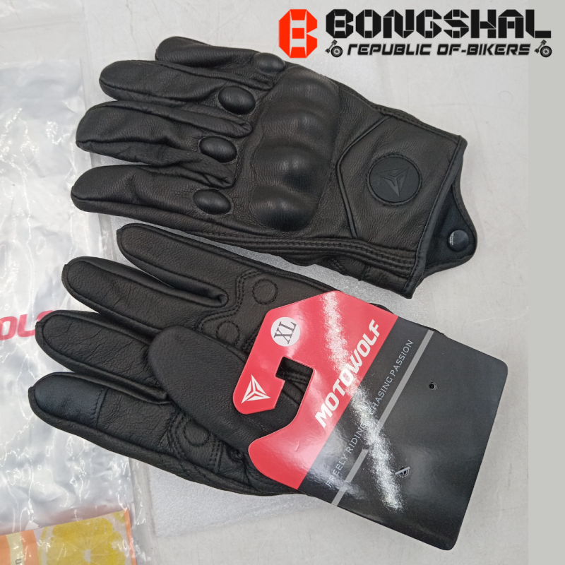 Motowolf Leather Gloves MDL 0302 image