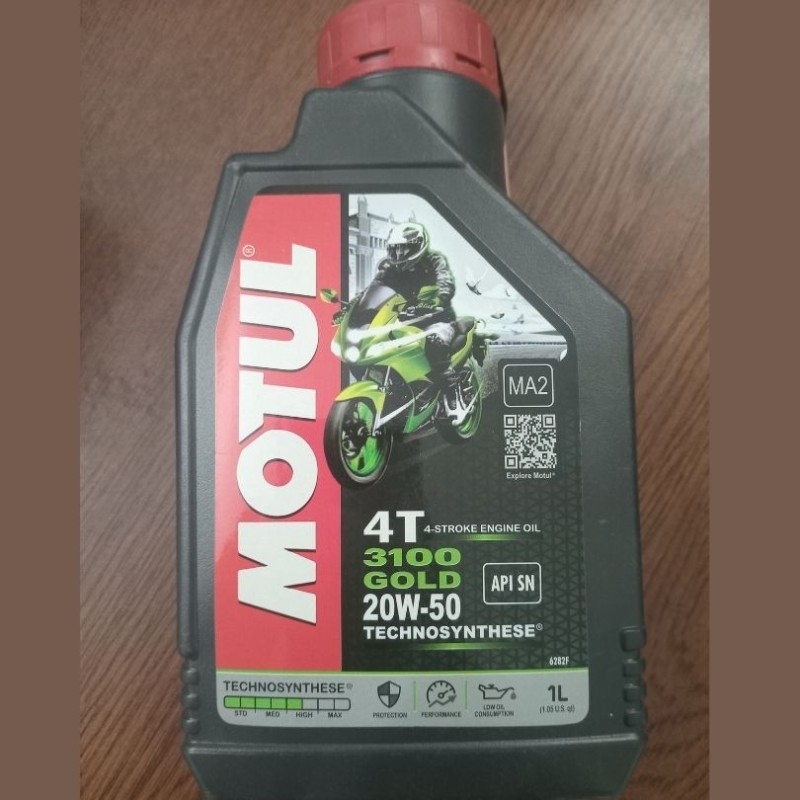 Motul 3100 Gold 20W50 Semi-Synthetic Engine Oil – 1 L image