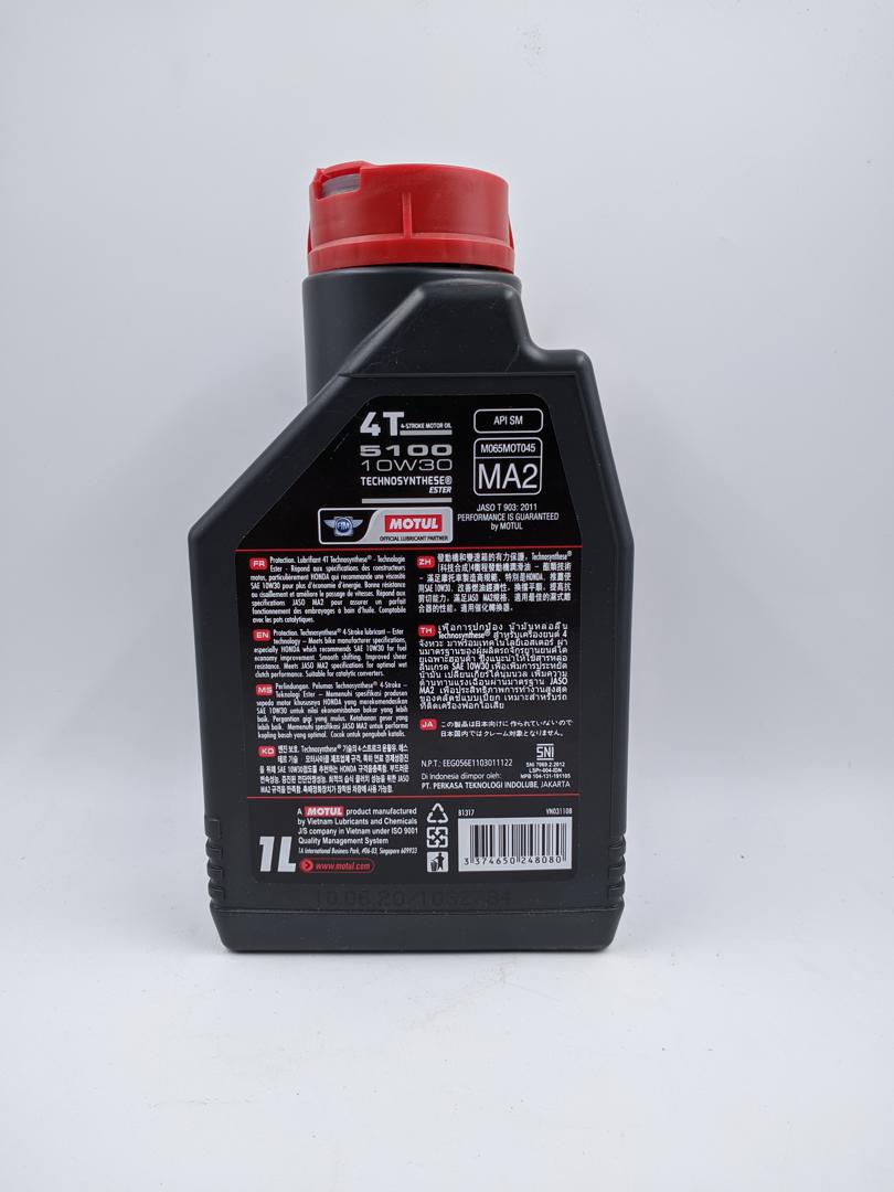 Motul 5100 MA2 4T 10w30 Mobil image