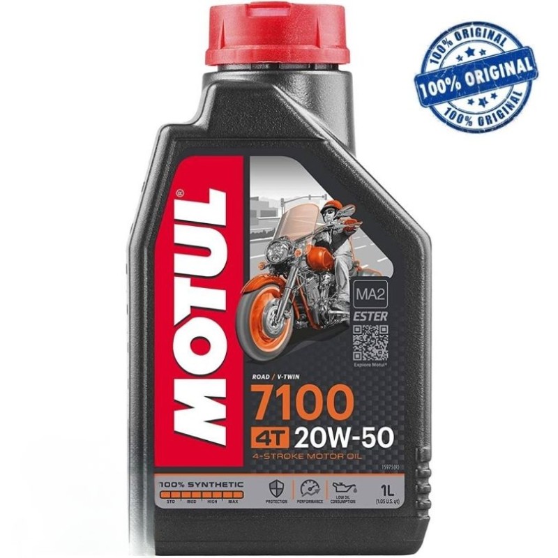 Motul 7100 20W50 Full Synthetic Engine Oil image