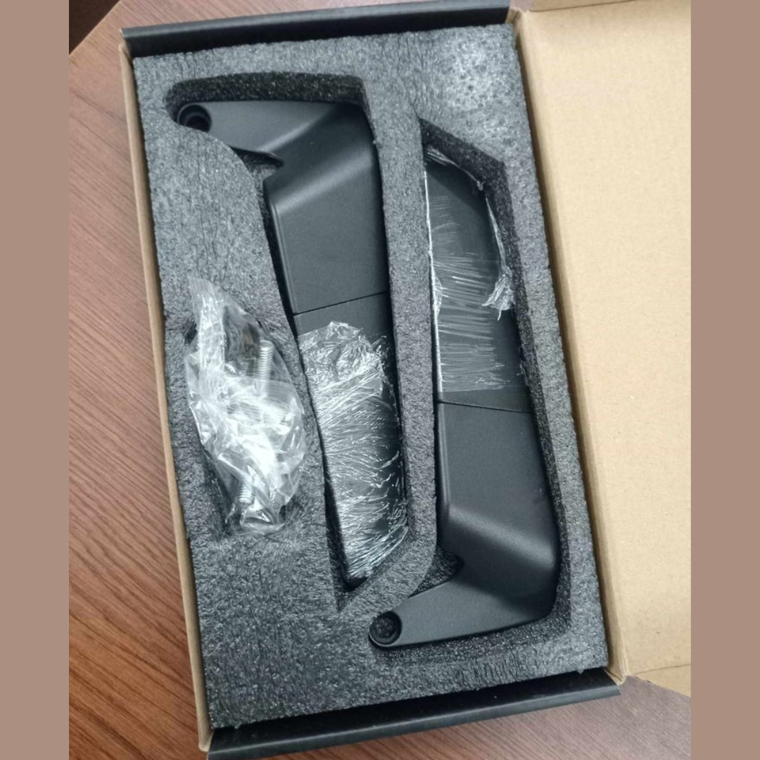 Naked Bike New Rear Mirror Available Universal Looking Glass image