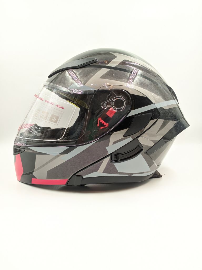 Neera Crystal Modular Glossy Black & Red image