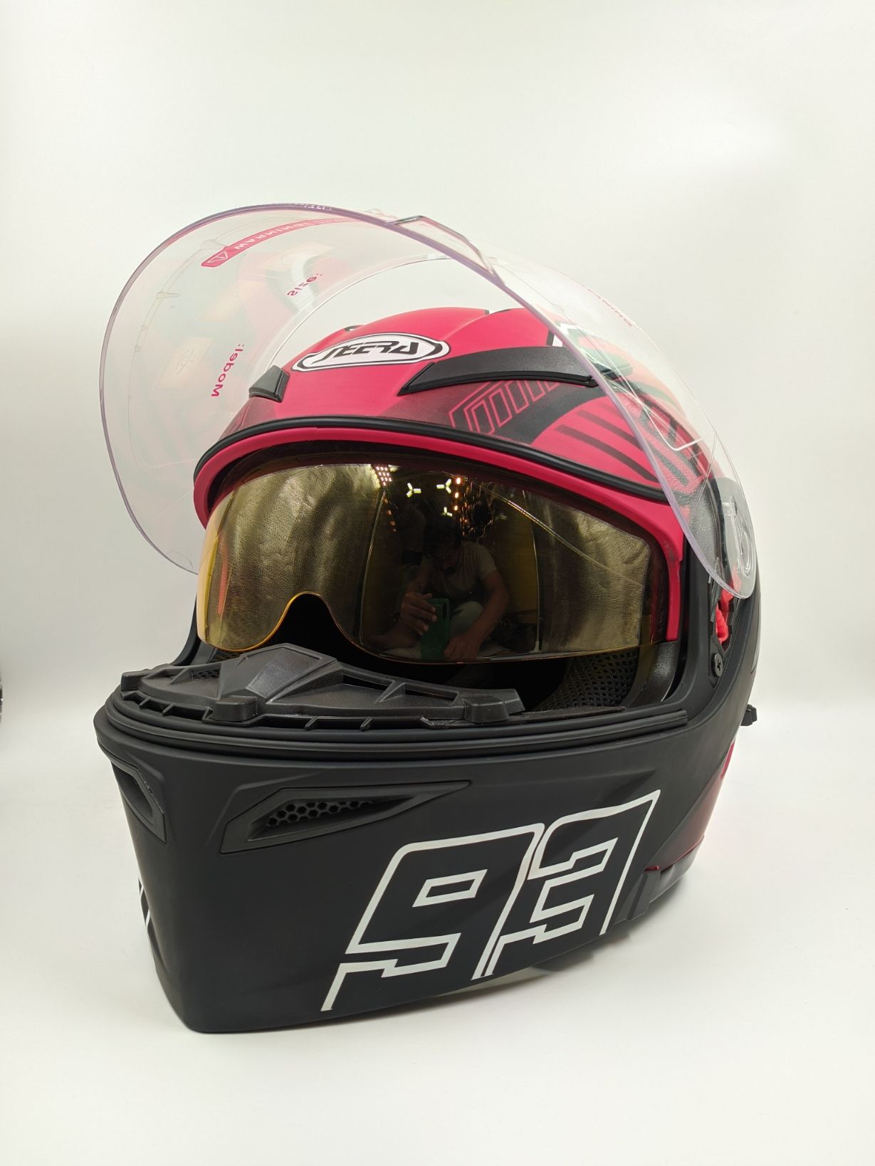 Neera Spider - 93 Modular Matte Red & Black image