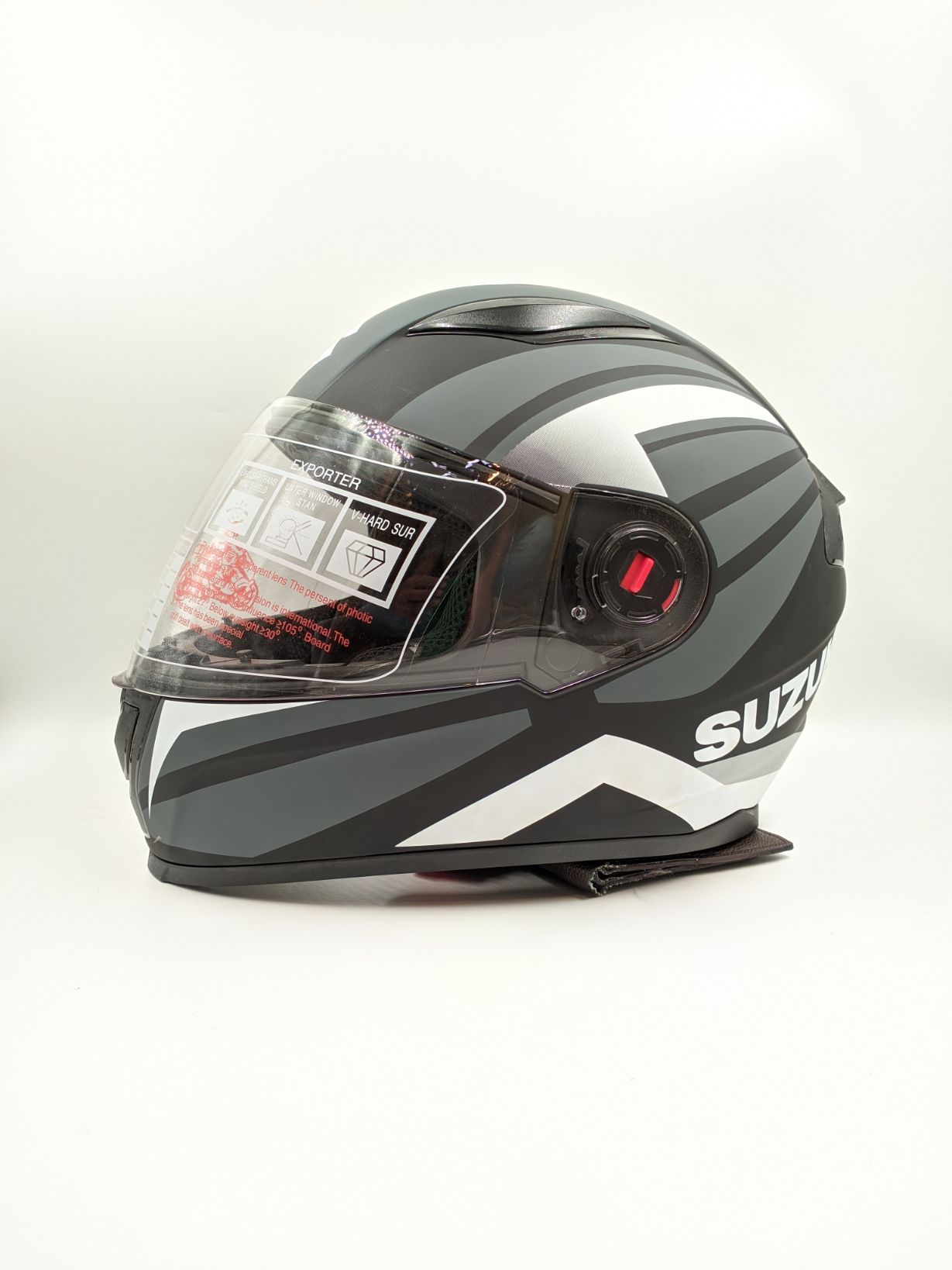 Neera Suzuki Full Face Matte Black & Ash image