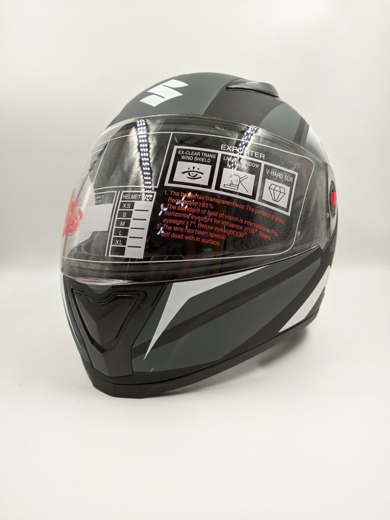 Neera Suzuki Full Face Matte Black & Ash image