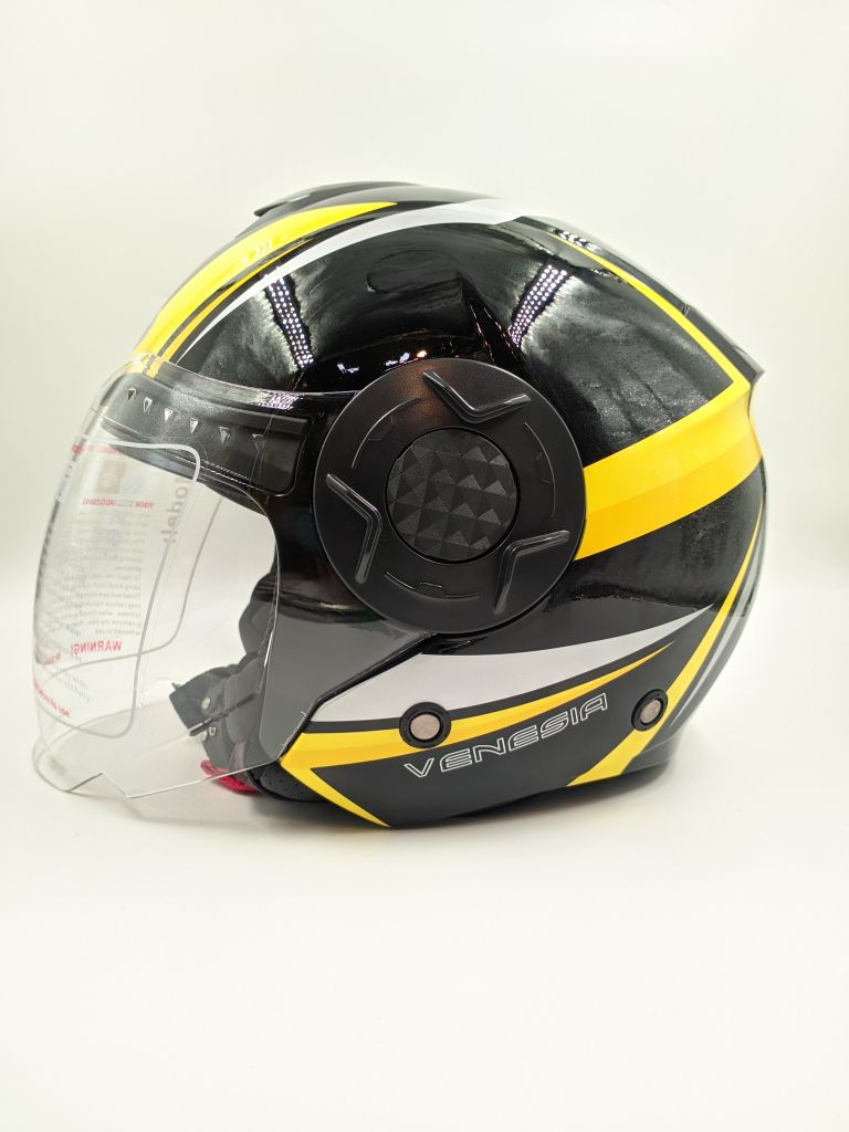 Neera Venesia Half face Black & Yellow image