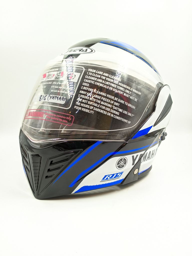 Neera Yamaha Targo Shell Modular Glossy Black & blue image