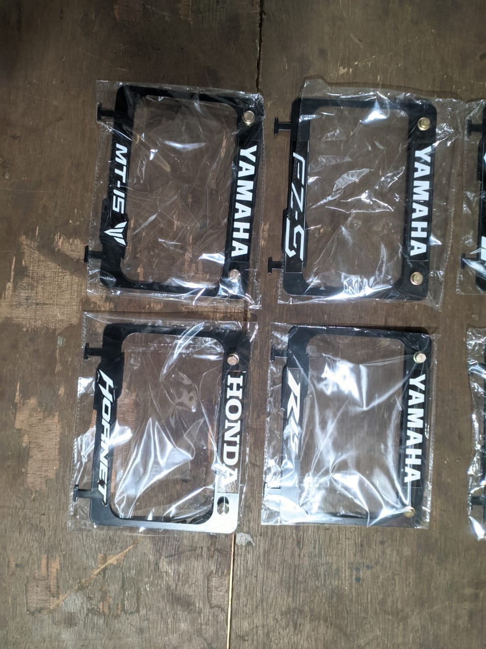 Number Plate Border R15 V3, MT 15, CBR150, TVS, Gsxr150, Suzuki, Pulsar, Honda image