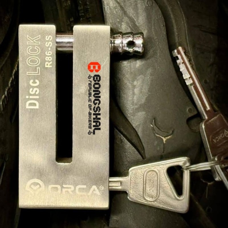 ORCA Stainless Steel 10mm Pin Disc Lock (Model R86-SS) image