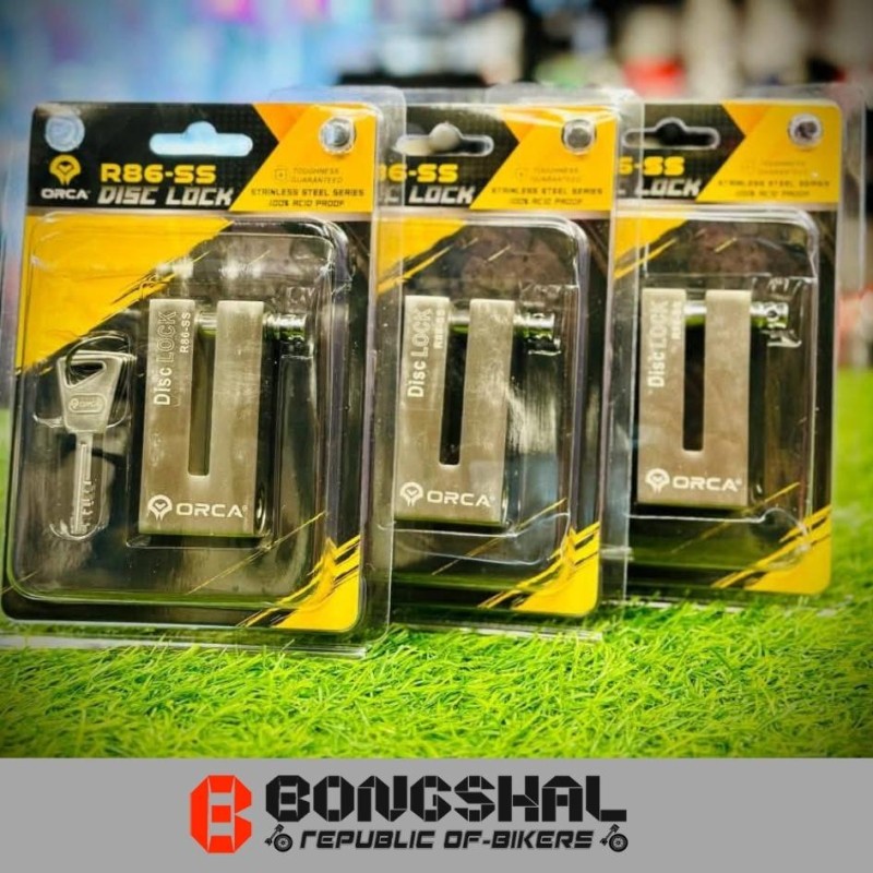 ORCA Stainless Steel 10mm Pin Disc Lock (Model R86-SS) image