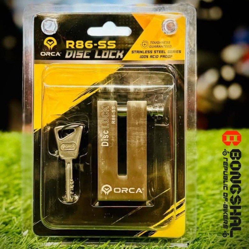 ORCA Stainless Steel 10mm Pin Disc Lock (Model R86-SS) image