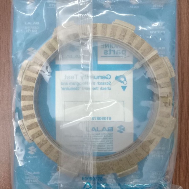 Original Clutch Plate Pulsar NS 160, KIT FRICTION PLA 36DH4117 image