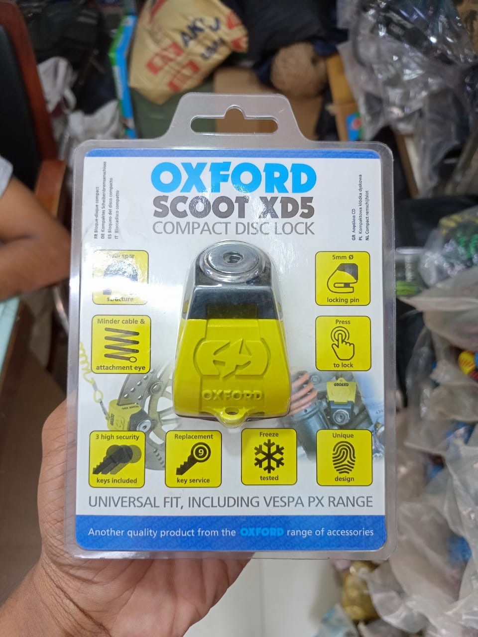 Oxford Acid Proof Compact Disc Lock image