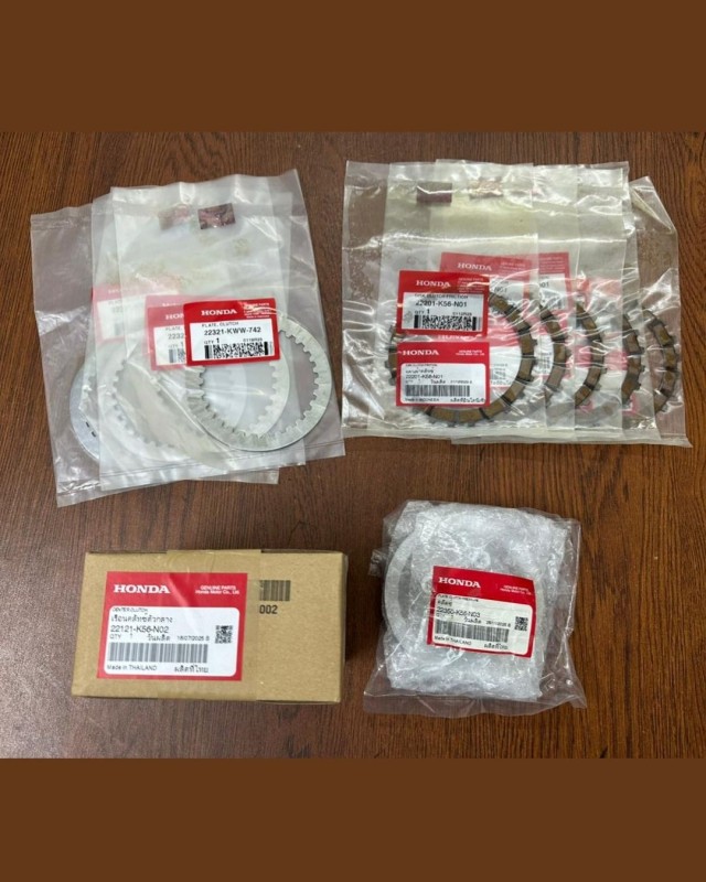 Clutch Plate Complete Full Set CBR Repsol 2017 Indo image