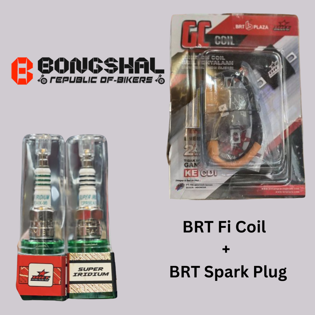 Package of Racing Spark Plugs & Ignition Coil image