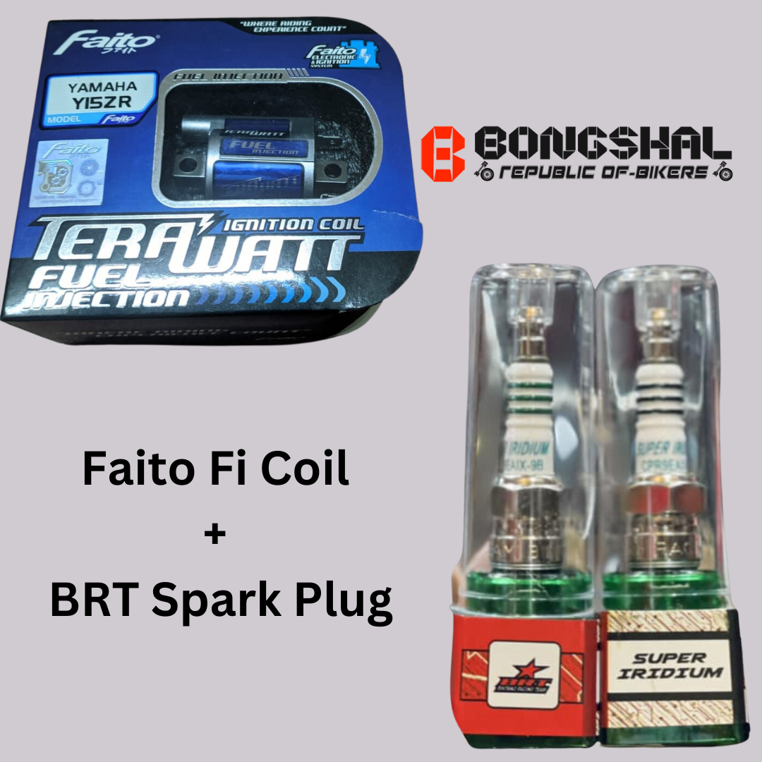 Package of Racing Spark Plugs & Ignition Coil image