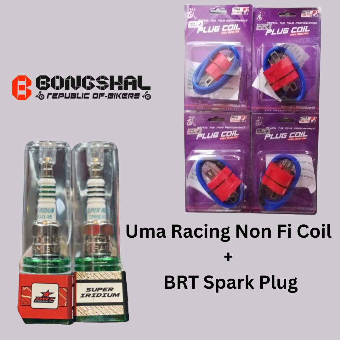 Package of Racing Spark Plugs & Ignition Coil image